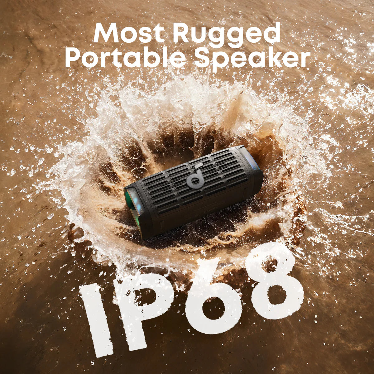 Anker SoundCore Boom 3i, Portable Outdoor Speaker - Black - Image 9