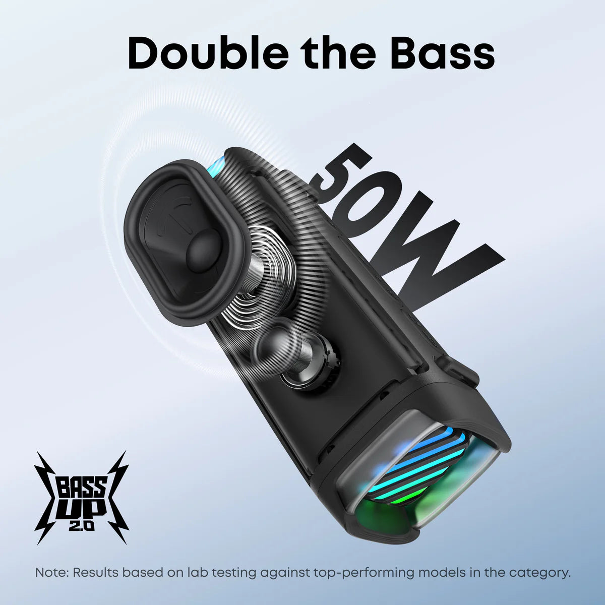 Anker SoundCore Boom 3i, Portable Outdoor Speaker - Black - Image 7