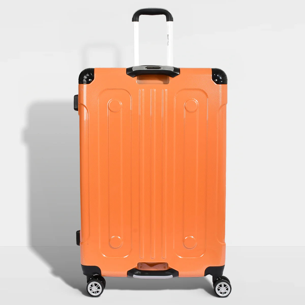 Smart Polo, 3-Piece Luggage Set – ABS Expandable Suitcases (28"/24"/20") - Orange - Image 4