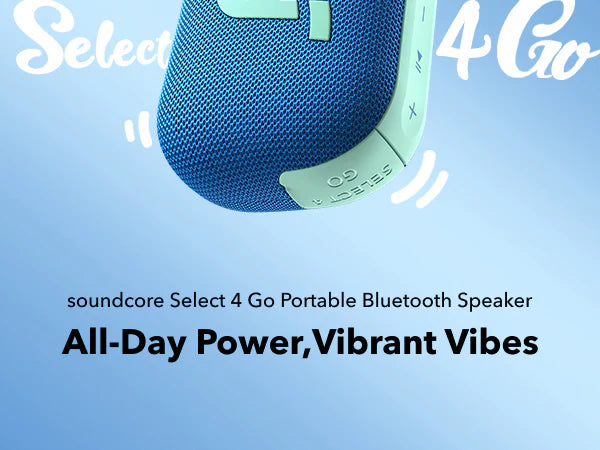 Anker SoundCore Select 4 Go, Bluetooth Speaker - Red - Image 15