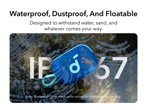 Anker SoundCore Select 4 Go, Bluetooth Speaker - Red - Image 16