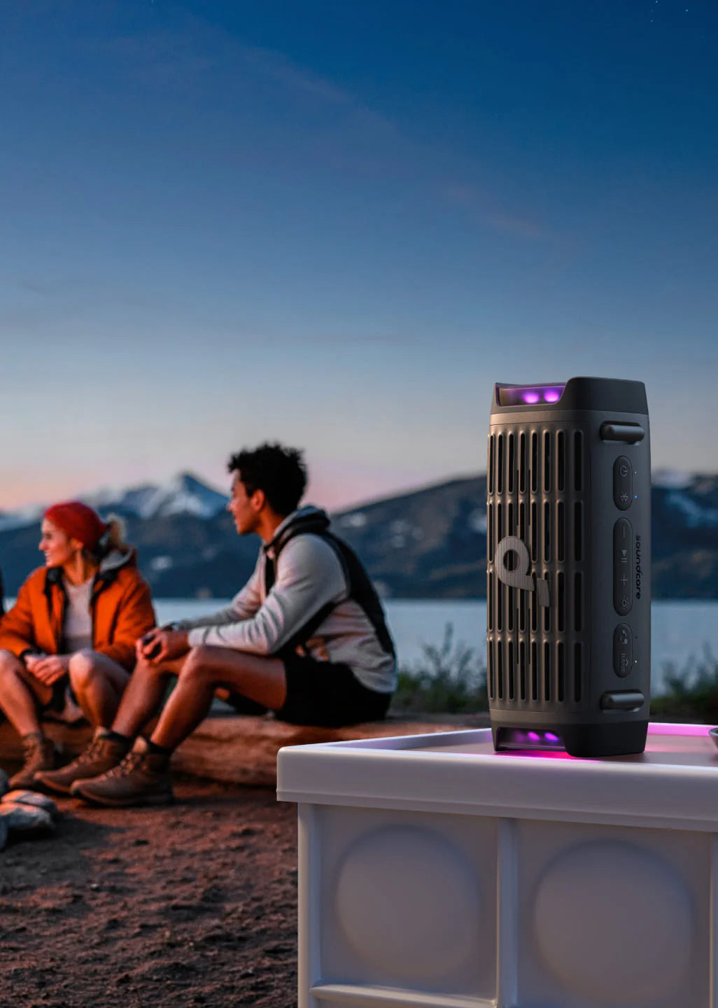 Anker SoundCore Boom 3i, Portable Outdoor Speaker - Black - Image 12