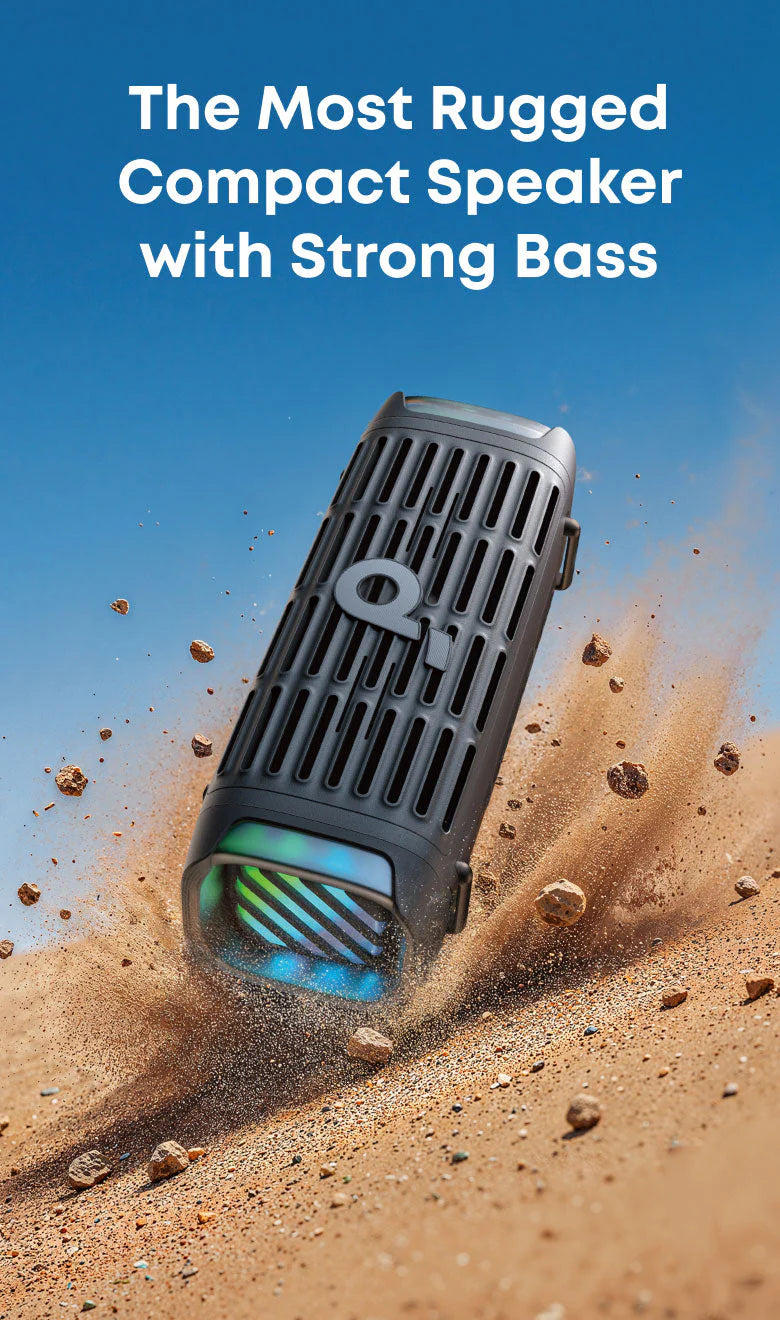 Anker SoundCore Boom 3i, Portable Outdoor Speaker - Black - Image 16