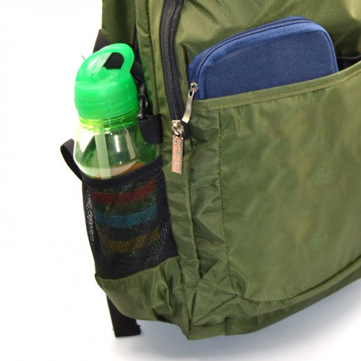 Polo Backpack Club Superior Soft Waterproof - 19 Inch - Black / Green - Default Title - Image 3