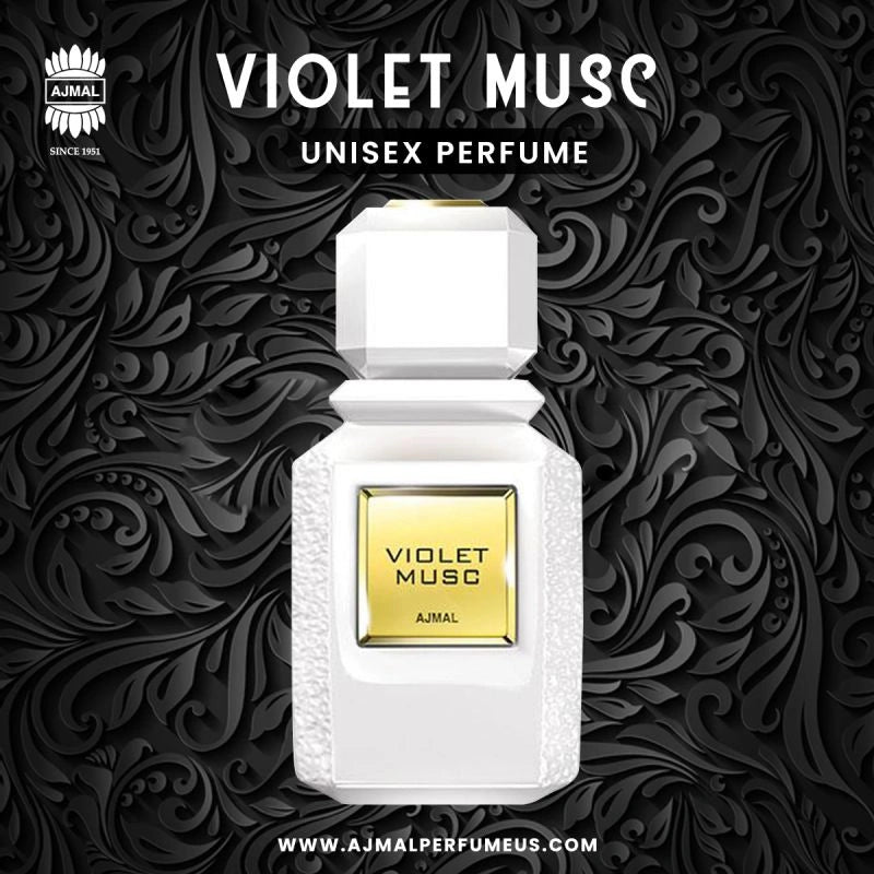 Ajmal Violet Musc EDP For Unisex - 100ml - Default Title - Image 3