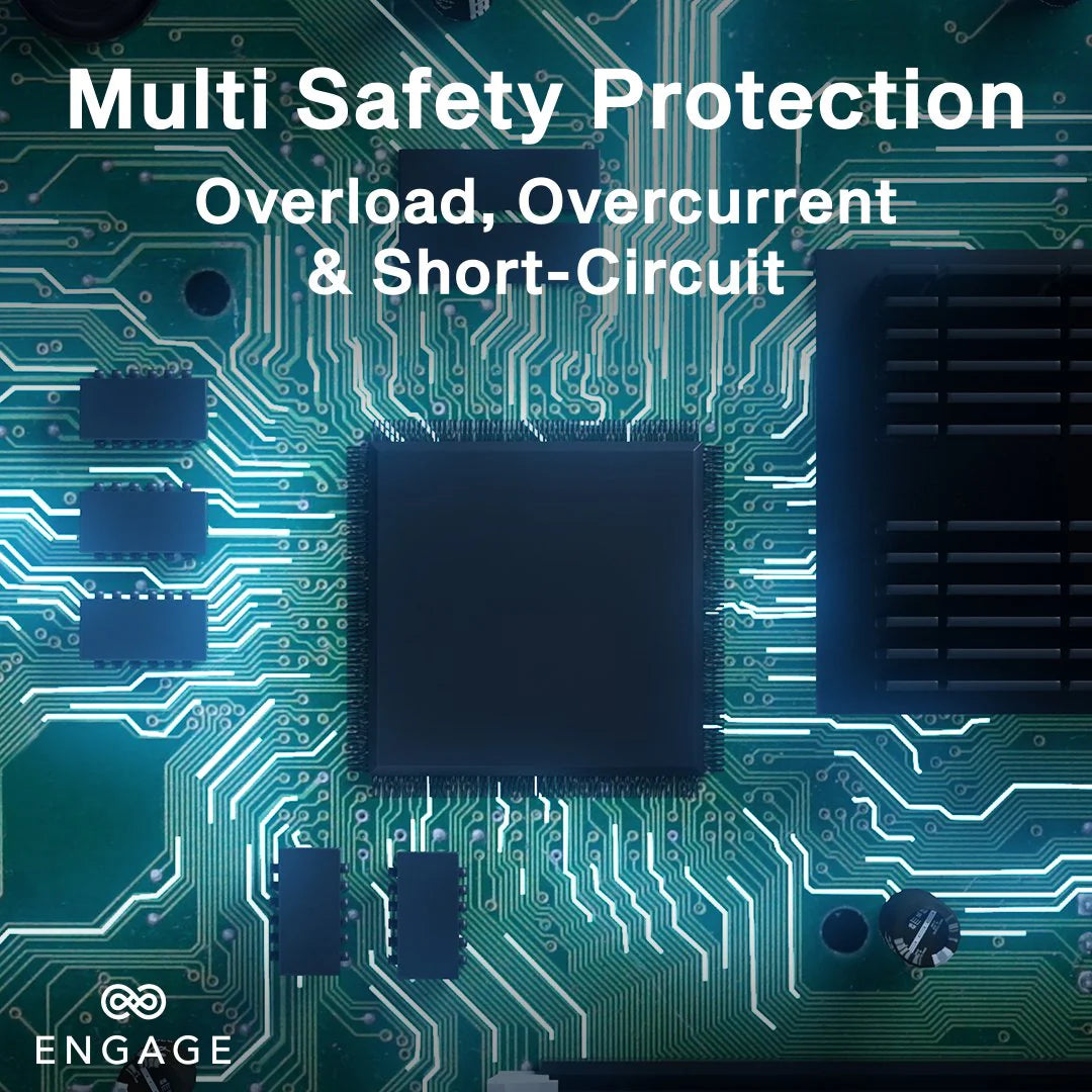 Engage, 13-in-1 Ports, GaN High-Speed Power Socket (65W) - Black - Image 11