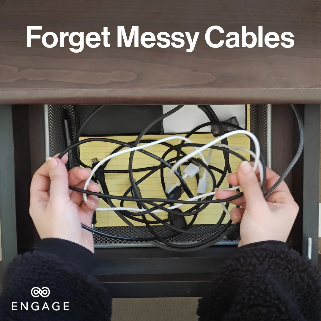 Engage, Magnetic USB-C Cable with Lightning Adapter (60W) - Black - Image 4