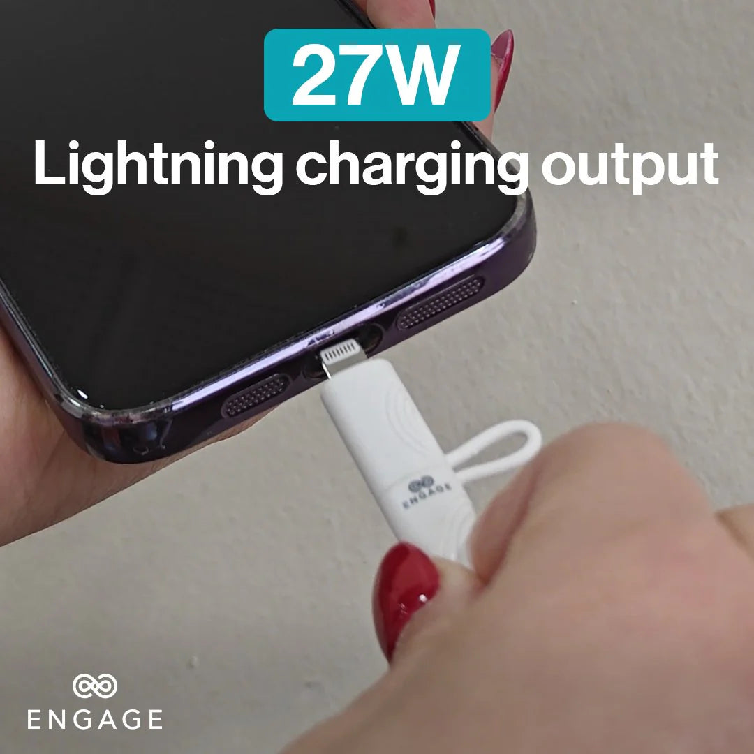 Engage, Magnetic USB-C Cable with Lightning Adapter (60W) - Black - Image 8