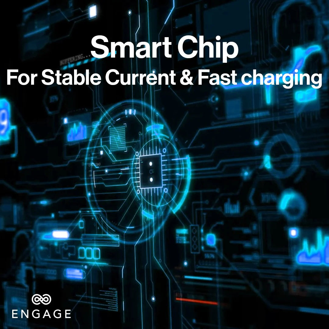 Engage, Magnetic USB-C Cable with Lightning Adapter (60W) - Black - Image 6