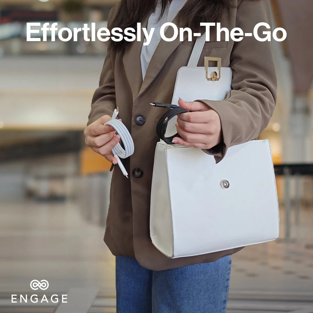 Engage, Magnetic USB-C Cable with Lightning Adapter (60W) - Black - Image 13