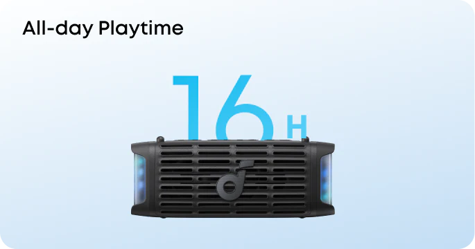 Anker SoundCore Boom 3i, Portable Outdoor Speaker - Black - Image 13