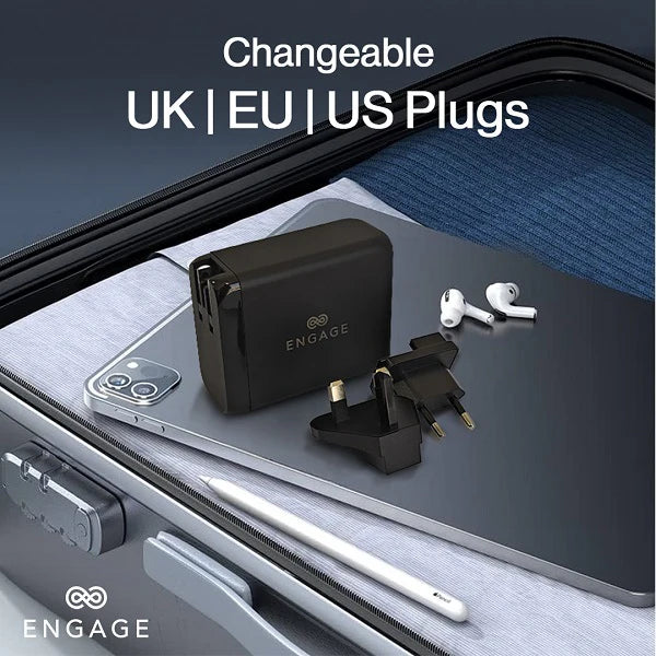 Engage, GaN Charger/Adapter (200W) – Black - Black - Image 7