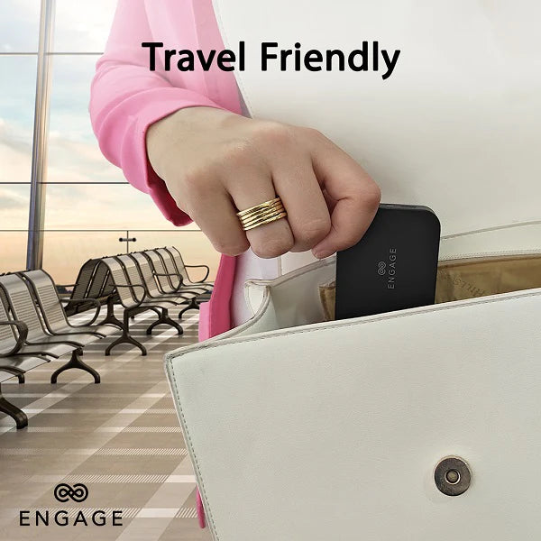 Engage, Foldable Dual USB-C Power Adapter (65W) - Black - Image 9