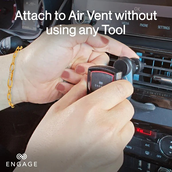 Engage, Universal Magnetic Car Mount - Black - Image 5