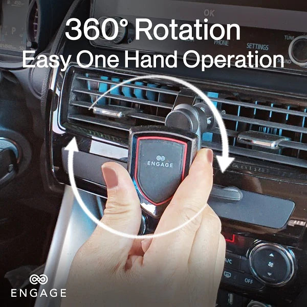 Engage, Universal Magnetic Car Mount - Black - Image 8