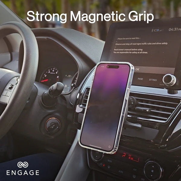 Engage, Universal Magnetic Car Mount - Black - Image 6