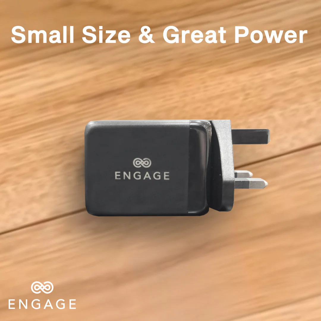 Engage, Charger/Adapter (65W) with GaN Technology - Black - Image 6