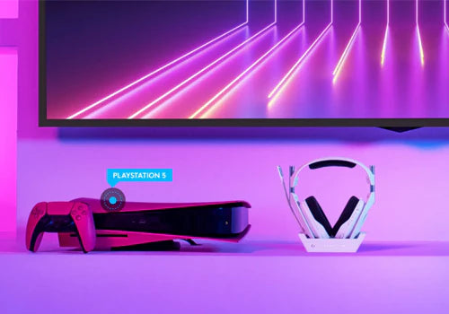 Logitech, Astro A50 X LIGHTSPEED Wireless Gaming Headset + Base Station, PRO-G GRAPHENE, PLAYSYNC, Xbox Series X|S + PS5 + PC/mac - White - White - Image 9