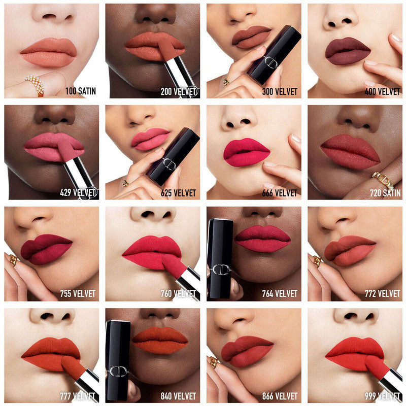 Dior Rouge Dior Lipstick - 220 Beige Couture Velvet Finish - Default Title - Image 3