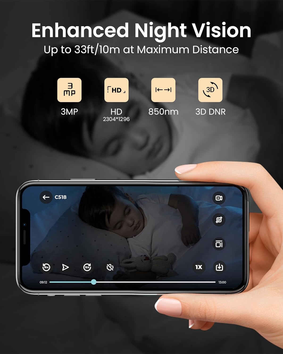 ZOSI 3.0MP INDOOR CAMERA - Default Title - Image 5