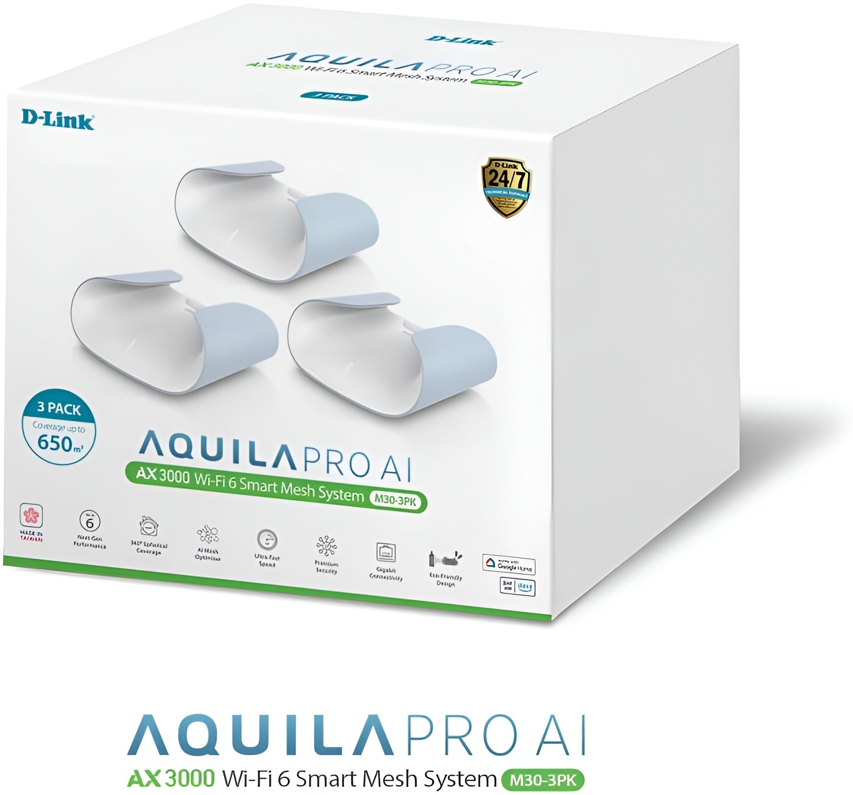 D-Link, AX3000 Wi-Fi 6 Smart Mesh Router (3 Pack) - Default Title - Image 6