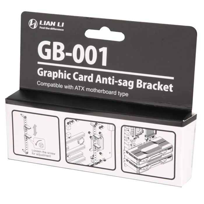 LIAN LI, GB-001 Anti Sag Bracket for Graphics Cards - Black - Image 5