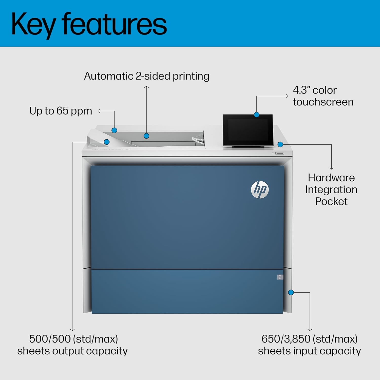 HP 6701dn, Color LaserJet Enterprise Printer - Default Title - Image 8