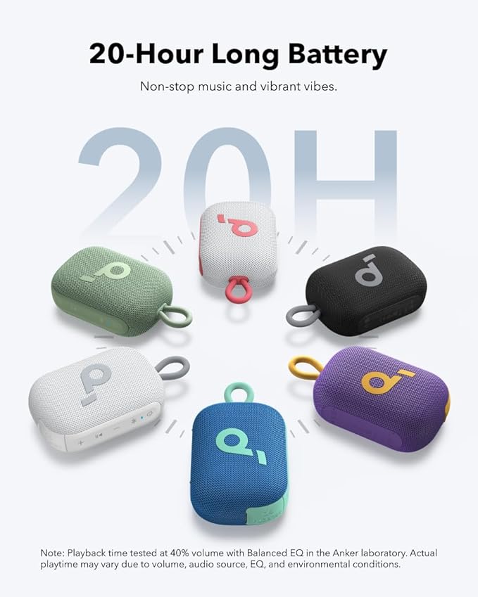 Anker SoundCore Select 4 Go, Bluetooth Speaker - Red - Image 5