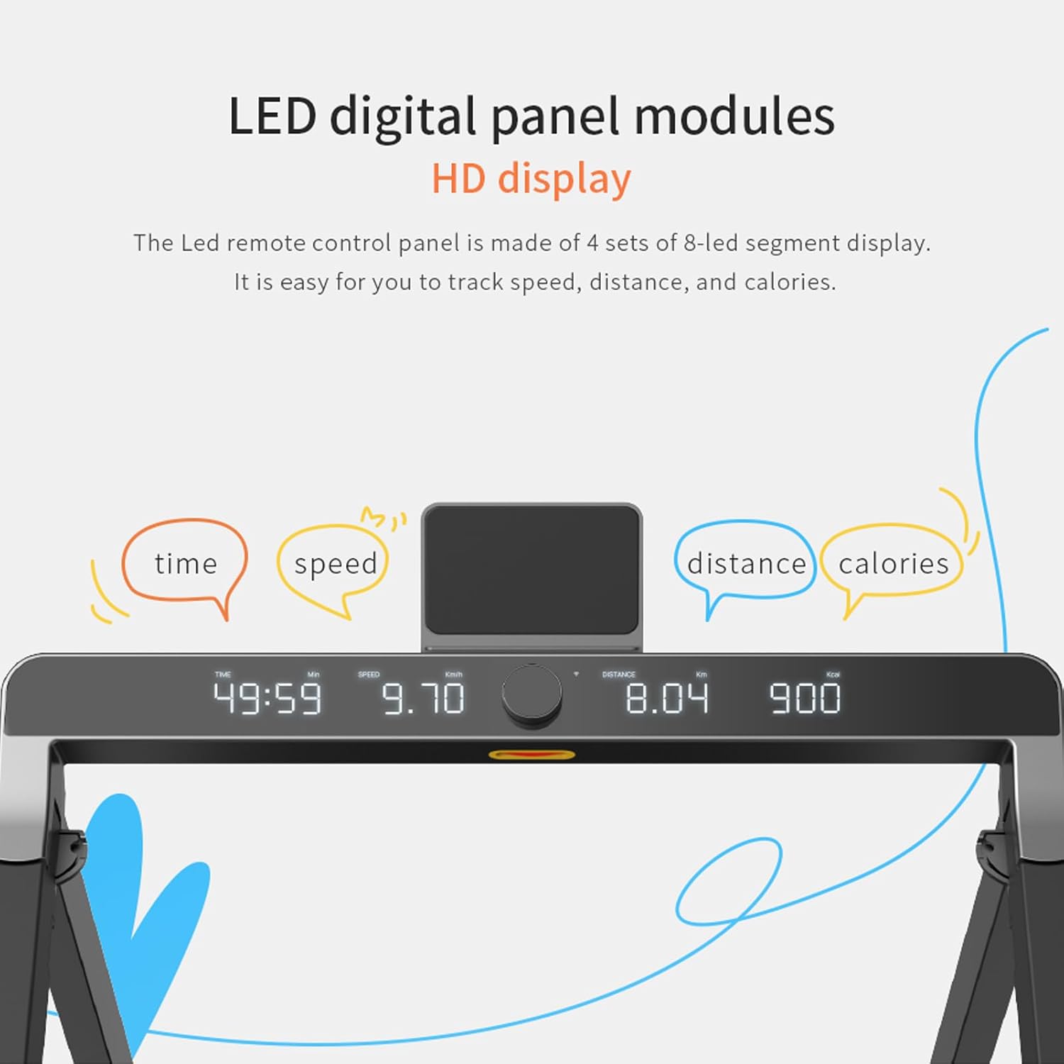 King Smith Treadmill G1 with Side Handrail - Default Title - Image 8