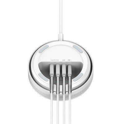 LDNIO Desktop Wireless Charging Station AW003 5 In 1 charging station with 15W wireless + PD30W+ QC18W+2Auto-ID Total 32W Fast charger. - Default Title - Image 4