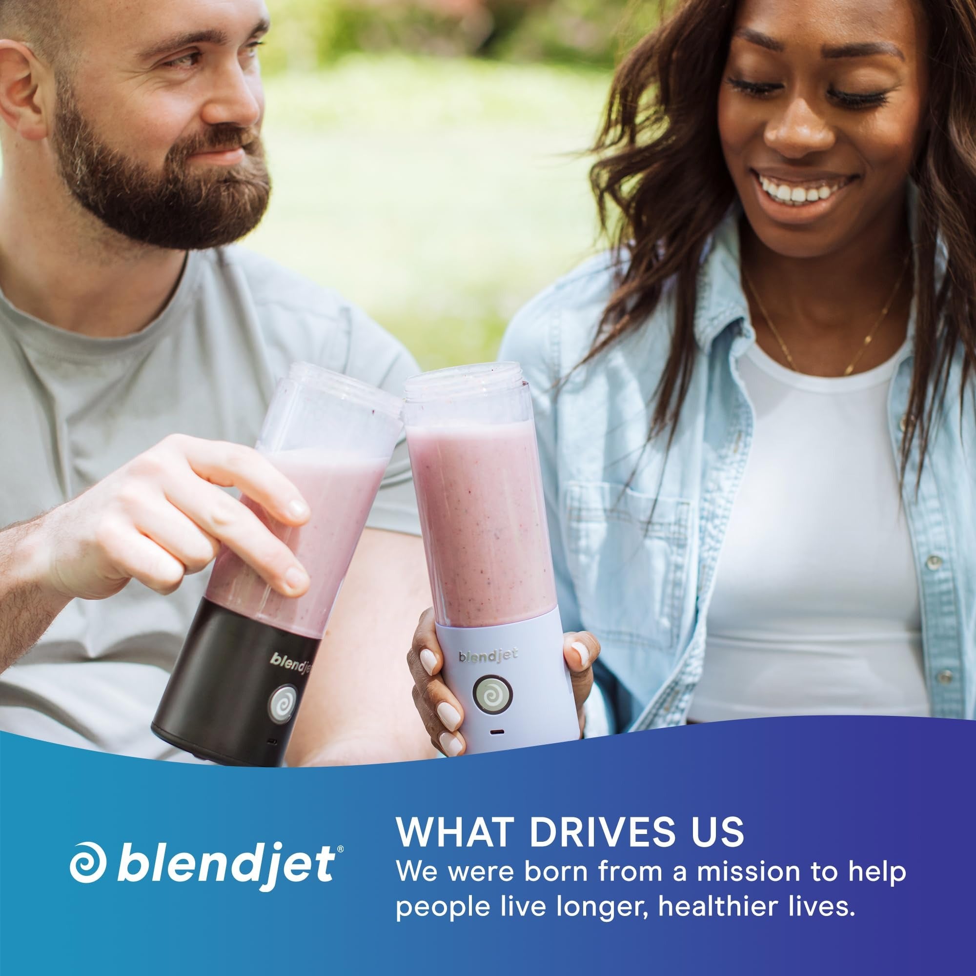 Blendjet V2 Portable Blender 16oz, Smoothie Maker, Fruit Blender, BPA-Free, 475ml, 200W, Sports Bottle, USB-C Rechargeable - Sea Glass - Default Title - Image 9