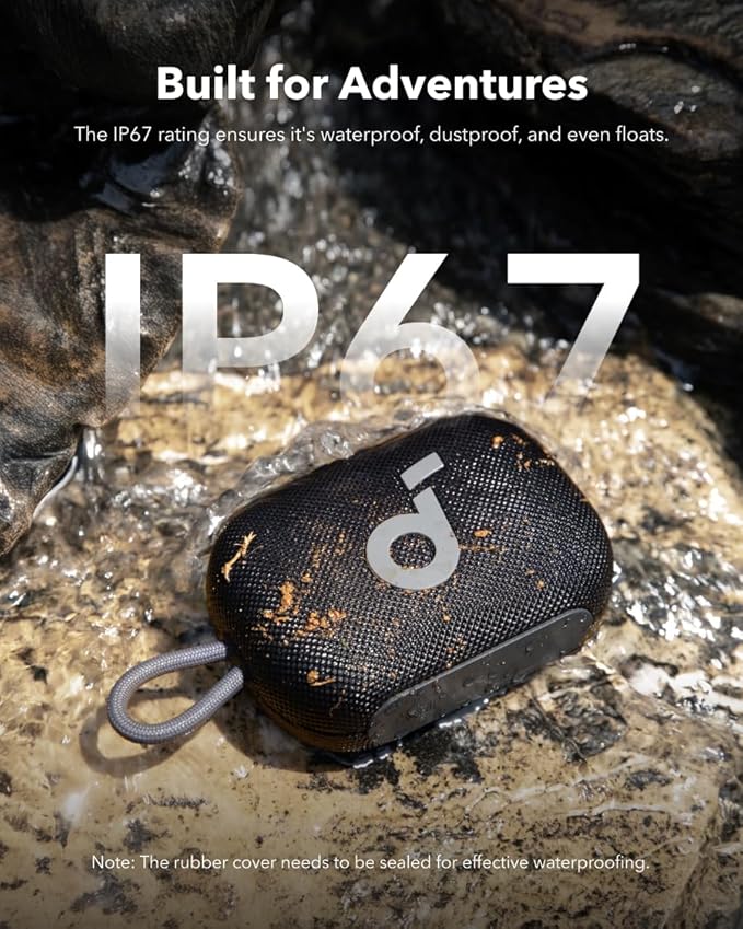 Anker SoundCore Select 4 Go, Bluetooth Speaker - Red - Image 6