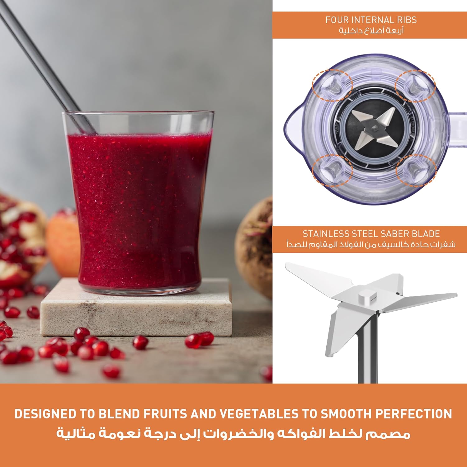 Panasonic MX-CP3121KTZ, Blender with 2 Dry Mill 1.45L, 450W - Black - Image 5