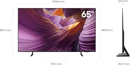 Samsung 65" OLED 4K Resolution Vision AI Smart TV - Black - Image 3