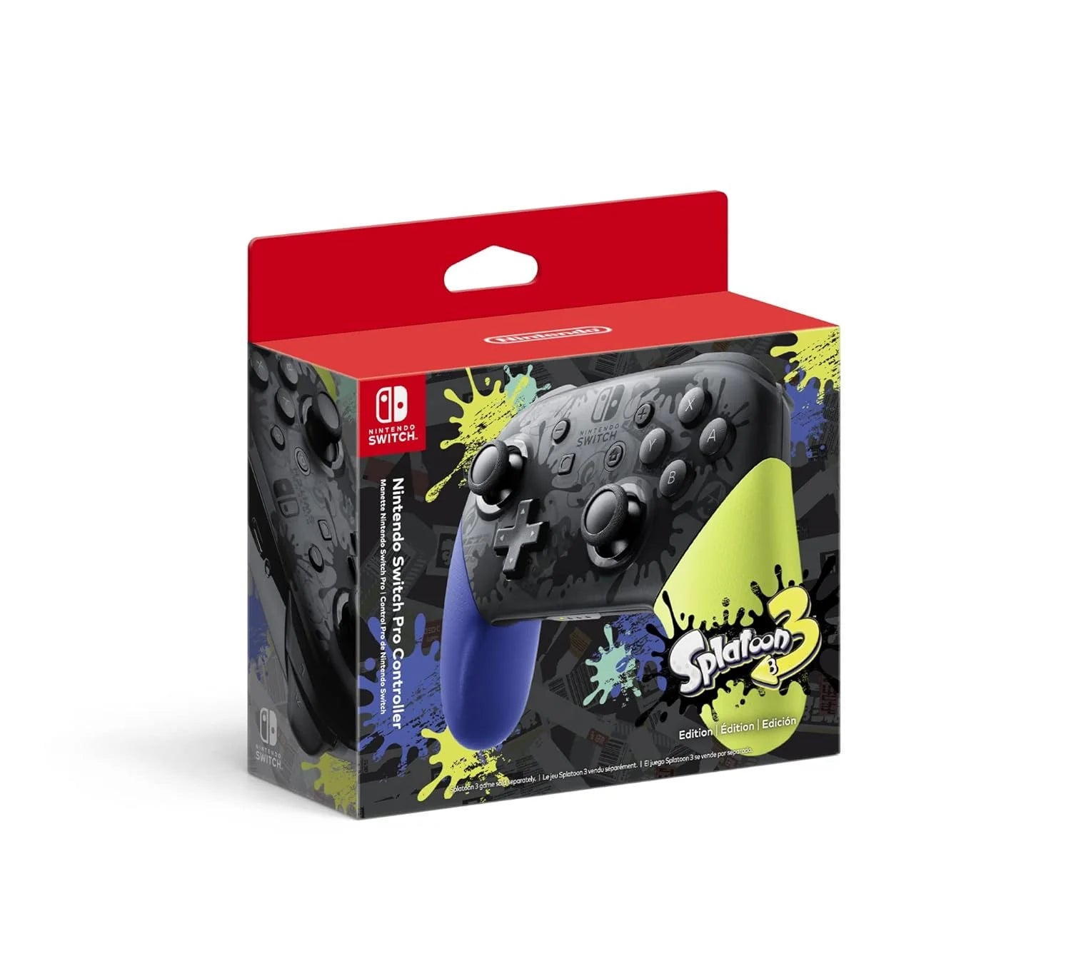 Nintendo Switch Pro Controller Splatoon 3 Edition - Default Title - Image 4