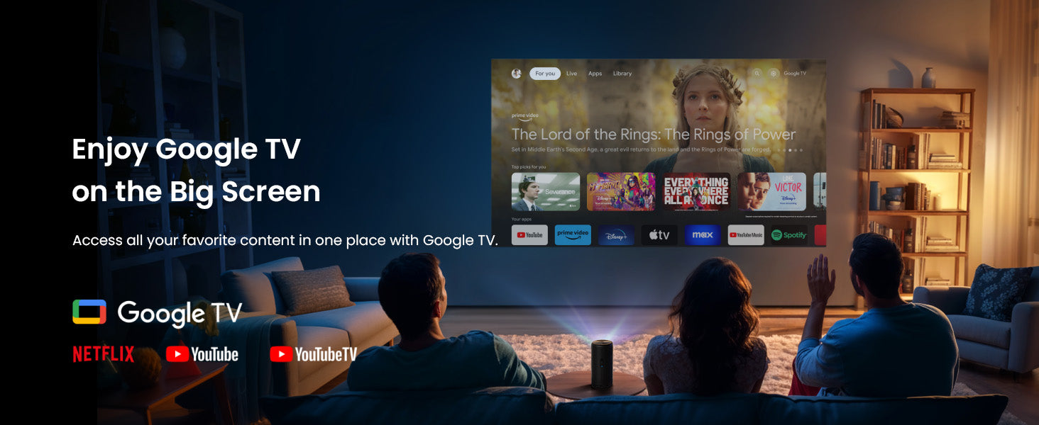 Anker Nebula Capsule 3 Laser, Portable Projector (D2426212) - Black - Black - Image 10