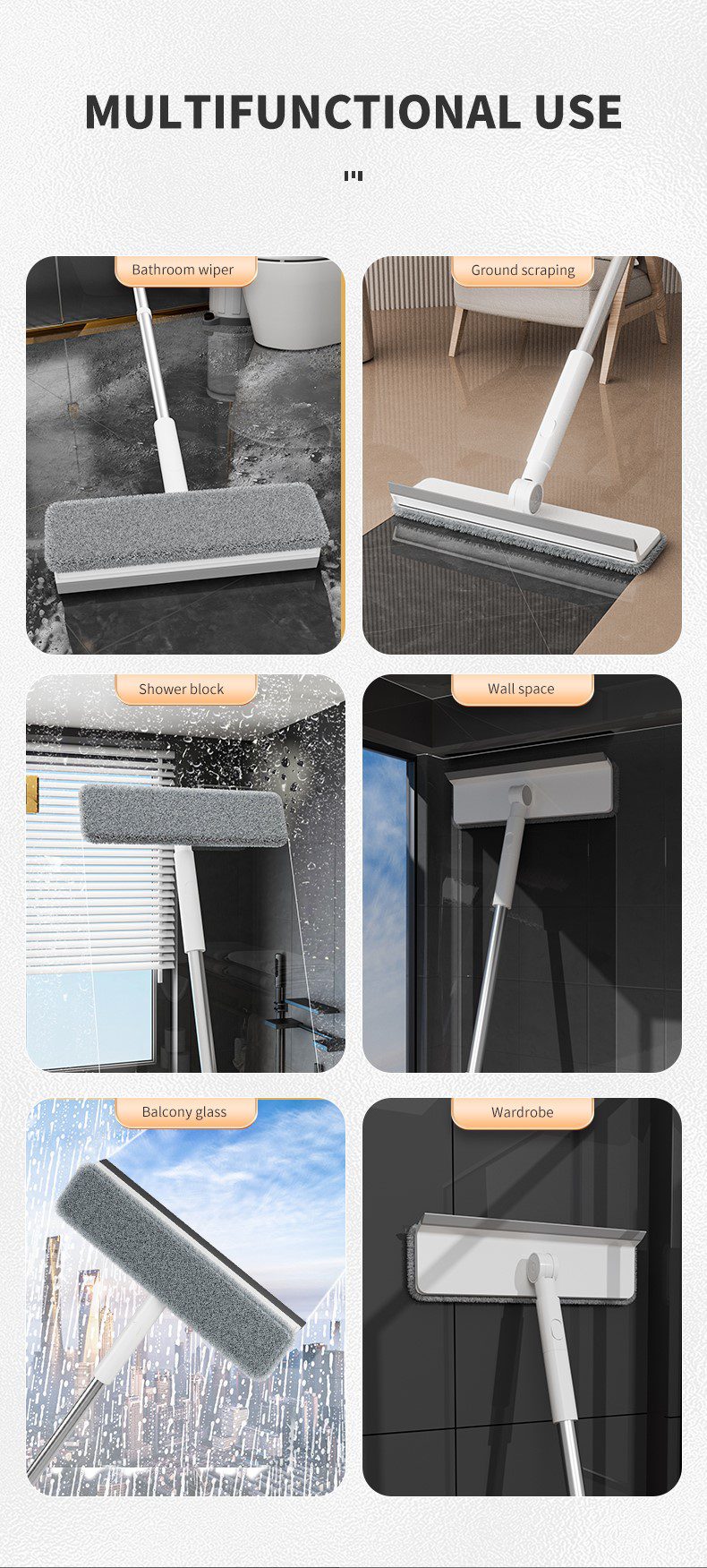 2 in 1 Window Cleaner + Wiper WYL-826 - Default Title - Image 6