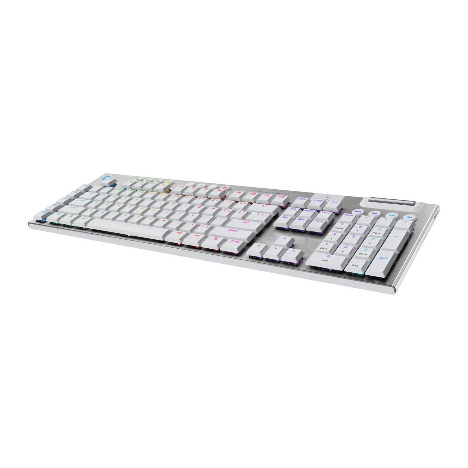 Logitech G915, X LIGHTSPEED Wireless Low Profile Gaming Keyboard - White - Image 8