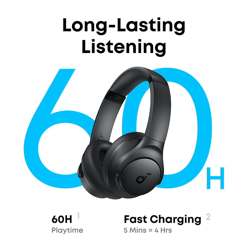 Anker Soundcore Q11i Wireless Over-Ear Bluetooth Headphones - Black - Image 12