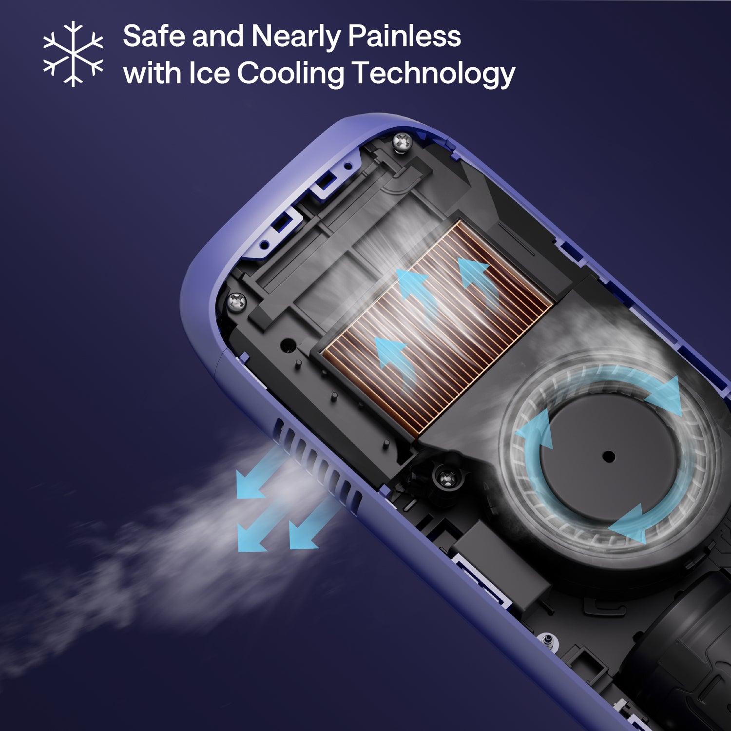 ULIKE Sapphire Air 3 IPL Hair Removal Device Without Leather Case,Purp - Default Title - Image 7