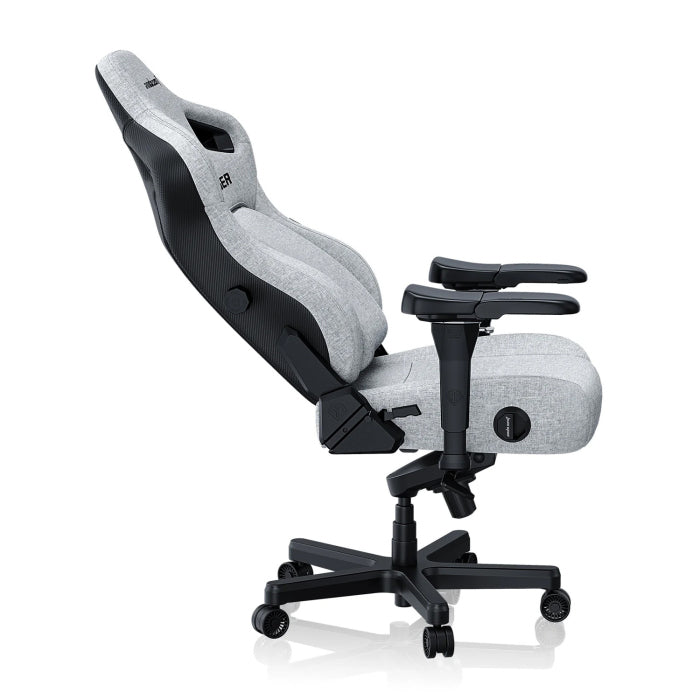 Andaseat Kaiser 4 XL Gaming Chair - Grey Fabric - Default Title - Image 5