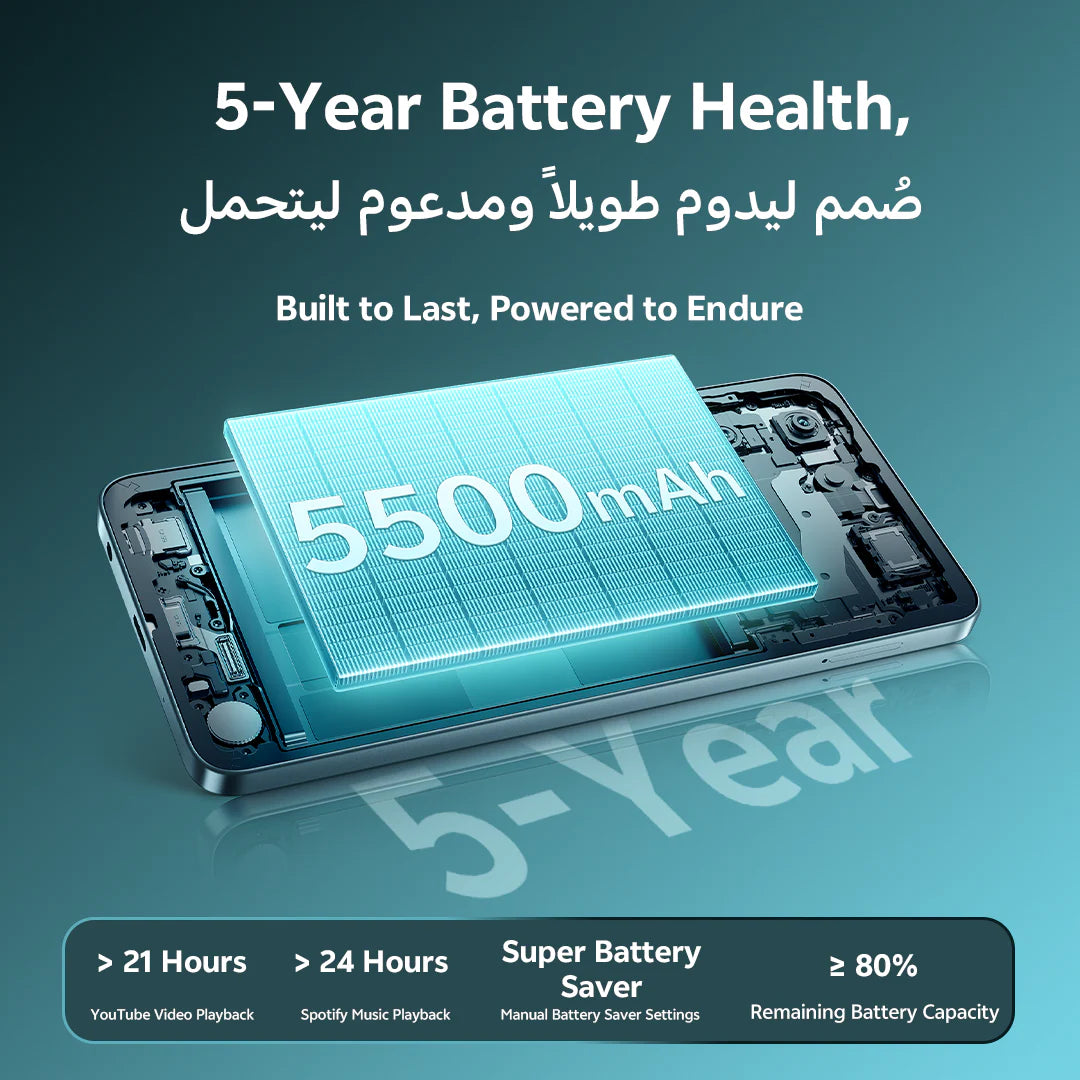 vivo Y29s 5G – 6.74-inch Display, 6GB RAM, 128GB Storage, Dimensity 6300, 5500mAh Battery - Jade Green - Image 5