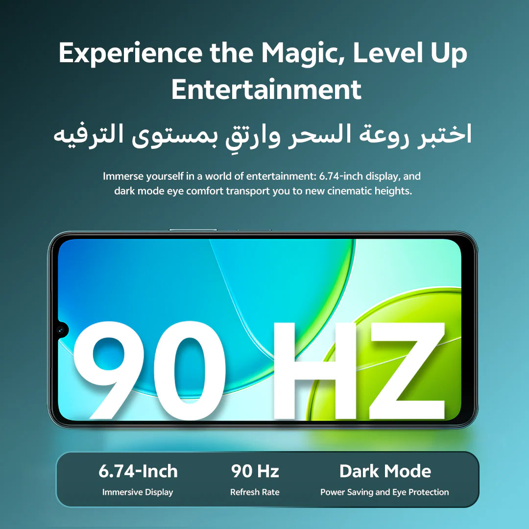vivo Y29s 5G – 6.74-inch Display, 6GB RAM, 128GB Storage, Dimensity 6300, 5500mAh Battery - Jade Green - Image 3
