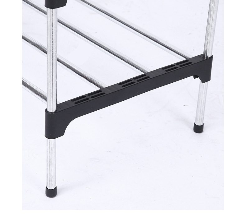 6 Tier Steel Shoe Rack with Handle - Default Title - Image 3