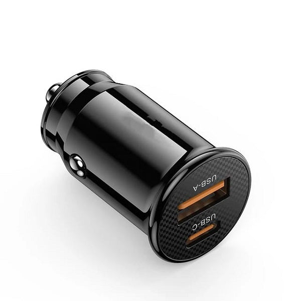 Engage, 2-Port Fast Car Charger (45W) - Black - Image 3