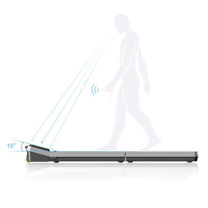 King Smith R3 Walking Pad Foldable Treadmill with Max Speed 6 km/h, 1HP Brushless Motor - Default Title - Image 4