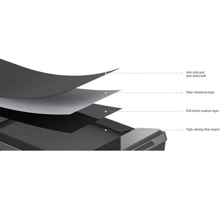 King Smith R3 Walking Pad Foldable Treadmill with Max Speed 6 km/h, 1HP Brushless Motor - Default Title - Image 6