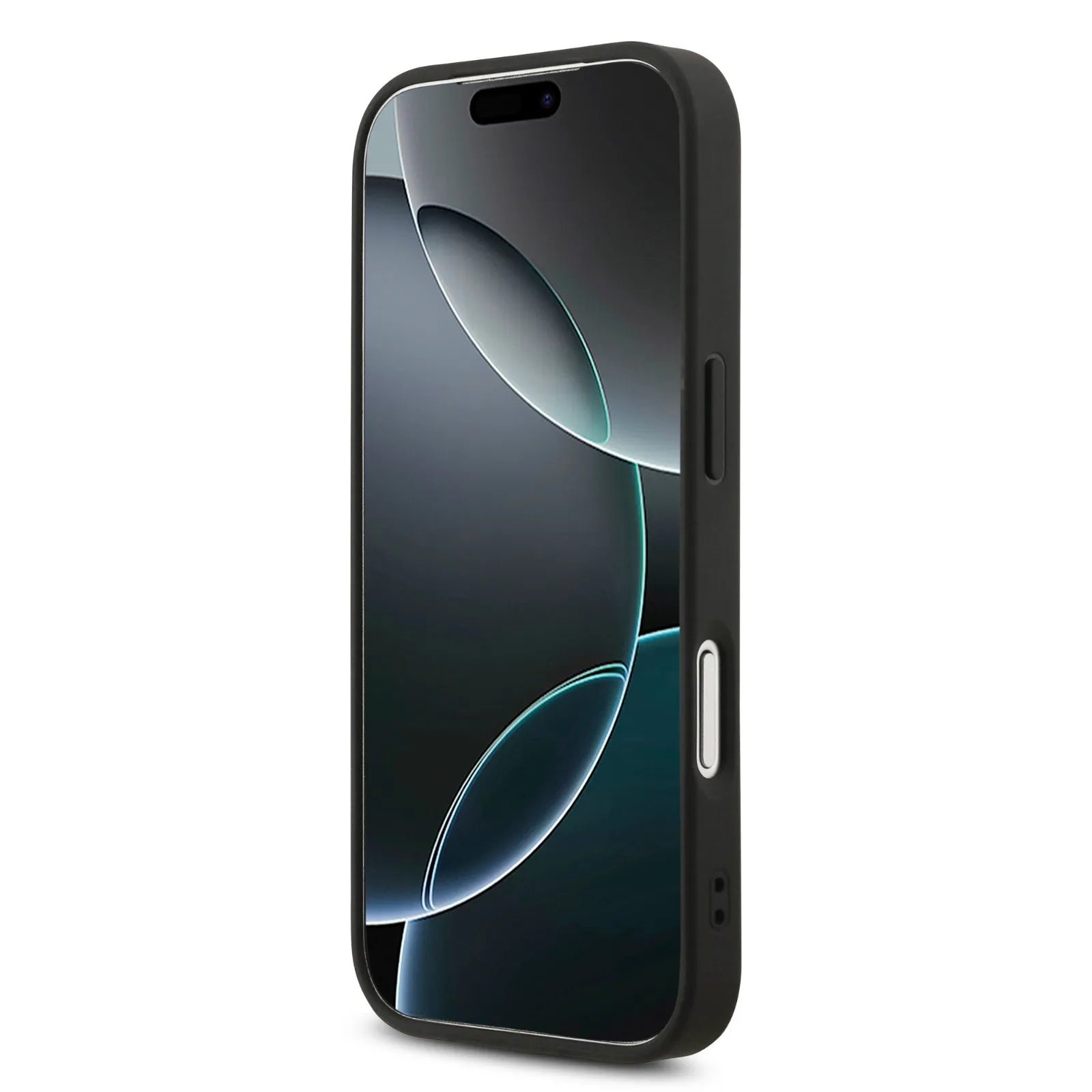 Guess, PU Glitter Case With Big 4G Metal Logo, iphone 17 Pro - Sky Blue - Image 5