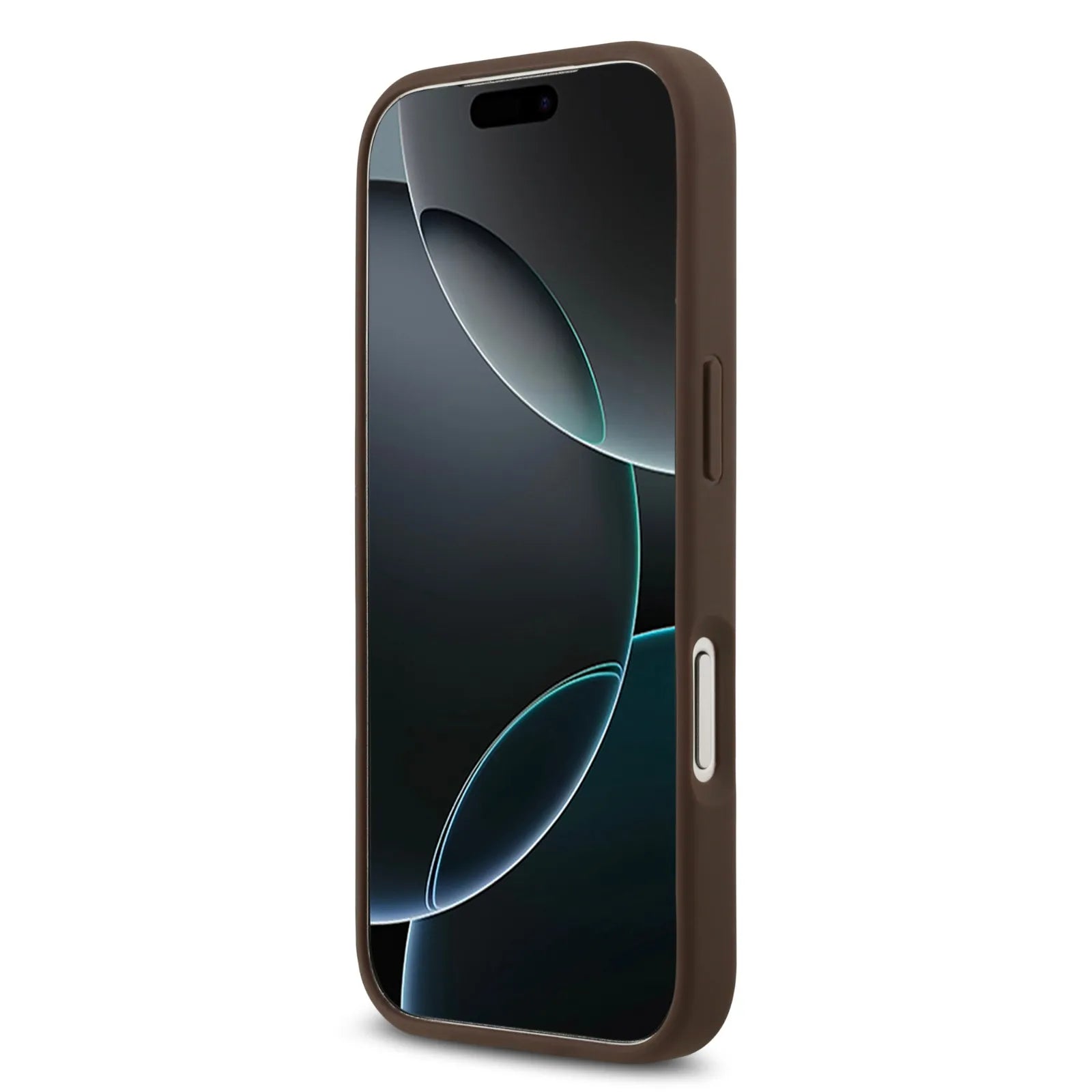 Guess, MagSafe PU Saffiano Leather Case with Classic Logo, iPhone 17 Pro Max - Sky Blue - Image 4