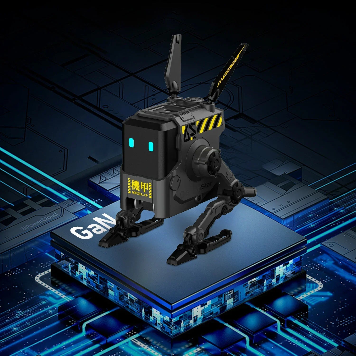 GravaStar Alpha65 65W GaN Fast Charger EU&UK Plug - Charcoal Gray - Image 3